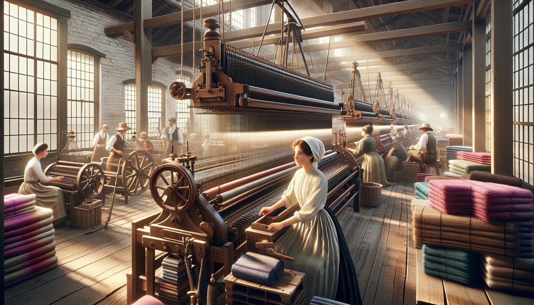 the textile industry was the first industry to be transformed by mechanization because